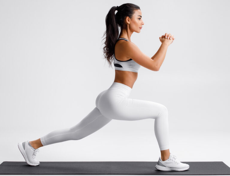 lunge core exercise