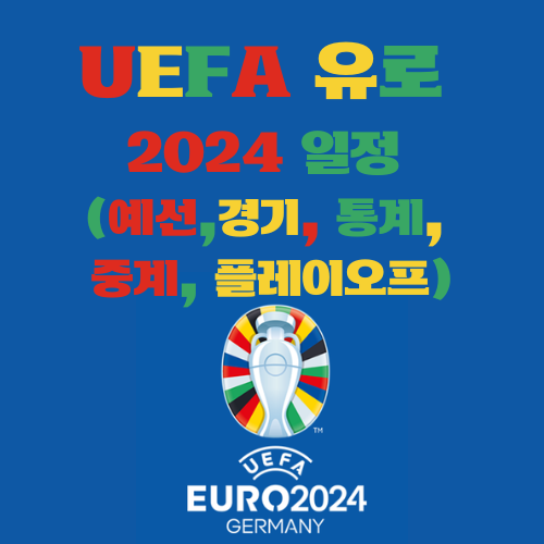 UEFA 유로 2024 일정 (예선, 순위, 경기, 통계, 중계, 플레이오프)
